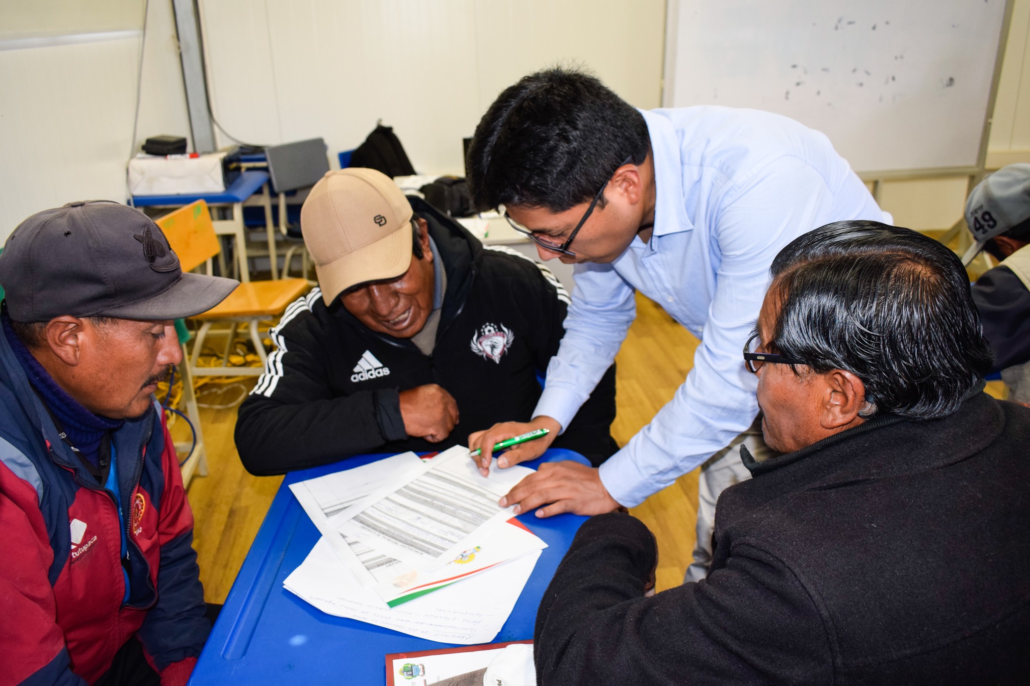 Taller de presupuesto participativo descentralizado, se llevó adelante, esta vez en la microcuenca yanamayo