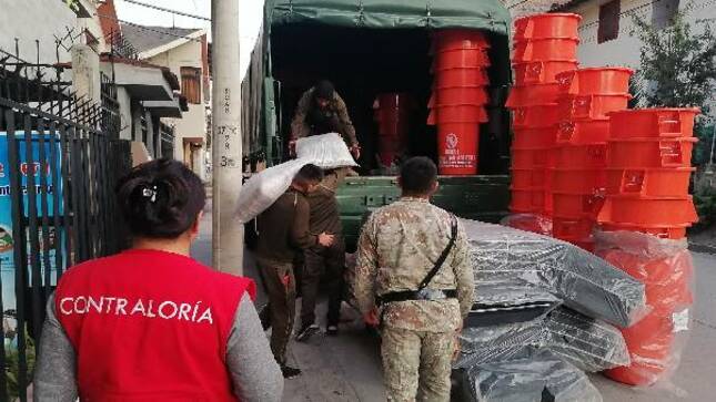 Contraloría supervisa actividades relacionadas con la distribución de bienes de ayuda humanitaria en Cajamarca