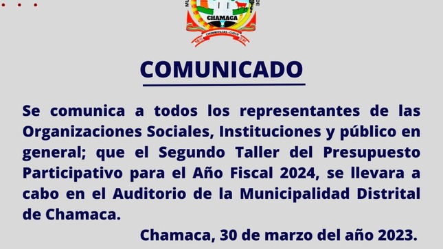Archivo JPG de Comunicado