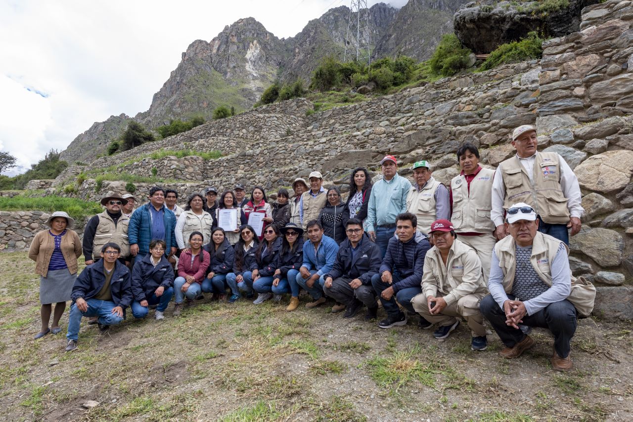 Ministerio de Cultura concluyó la restauración de 14 andenes inkas del sector de Choquellusca en Machupicchu 