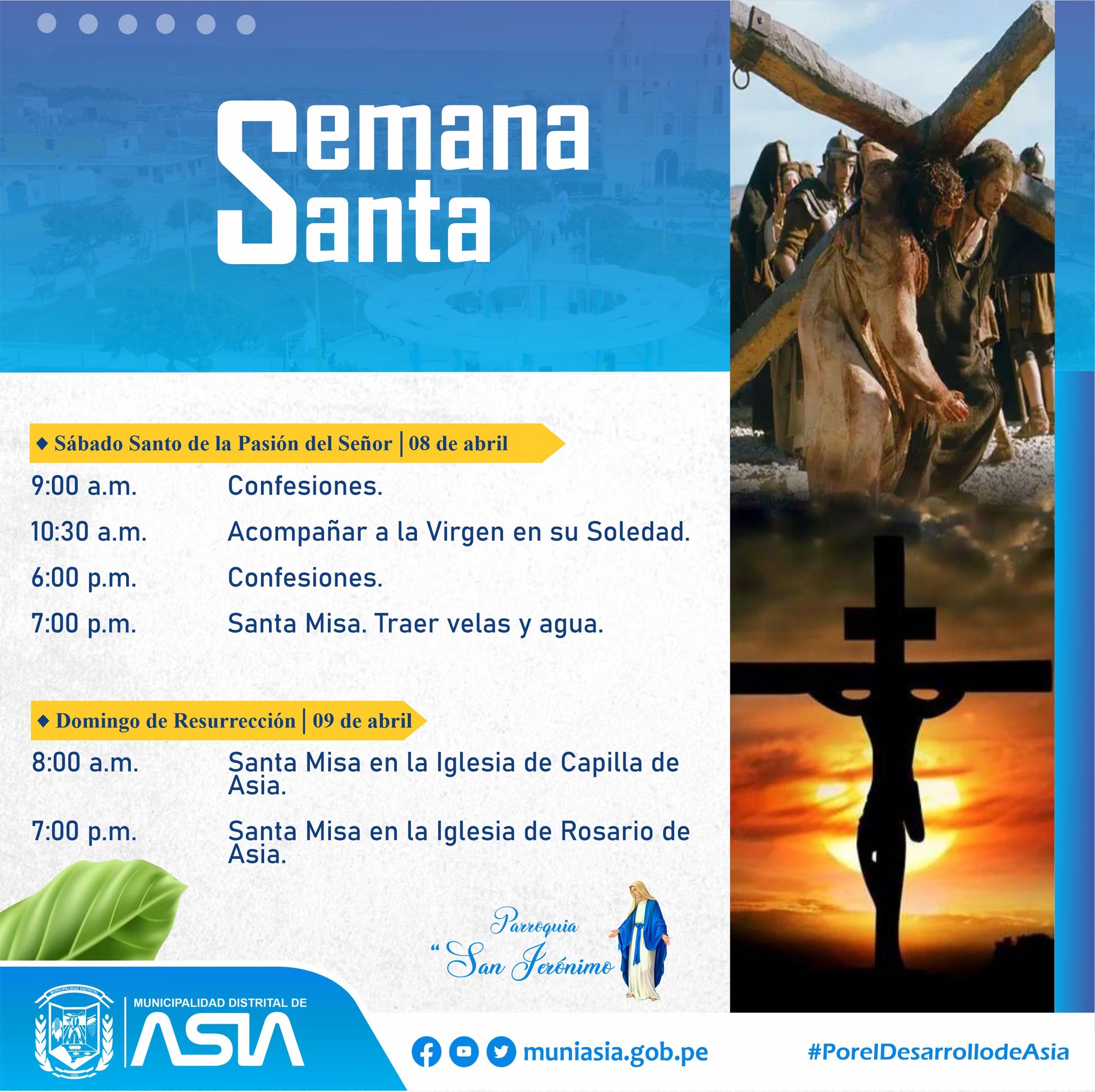 Programa de semana santa 2023