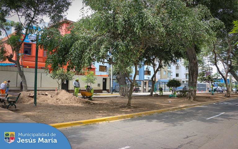 ¡Seguimos trabajando para embellecer nuestro distrito!