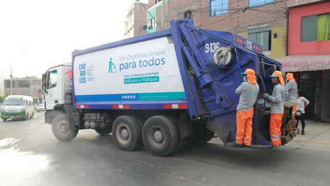 Camión recolector de basura tiene horario establecido en San Genaro 