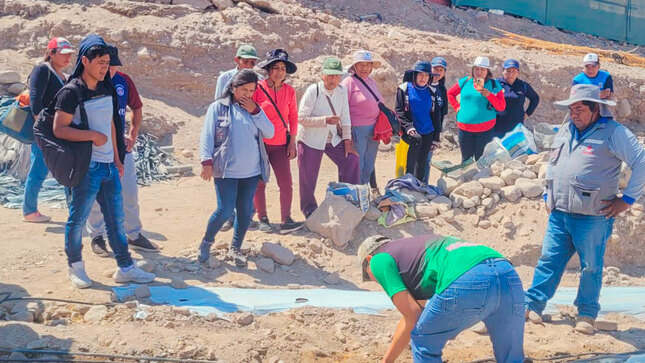 Agricultores de Cinto y Curibaya son capacitados en manejo nutricional del zapallo tipo camote