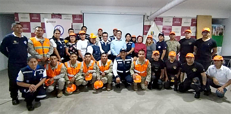 Culminan curso de formación de brigadistas en salud para intervención ante emergencias y desastres