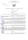 Vista preliminar de documento Resolución Directoral. Nº 1185 