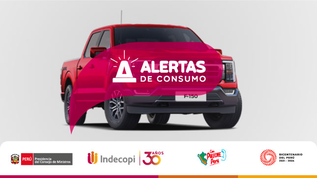 El Indecopi advierte que más de 170 vehículos Ford presentarían falla en el acople del limpiaparabrisas