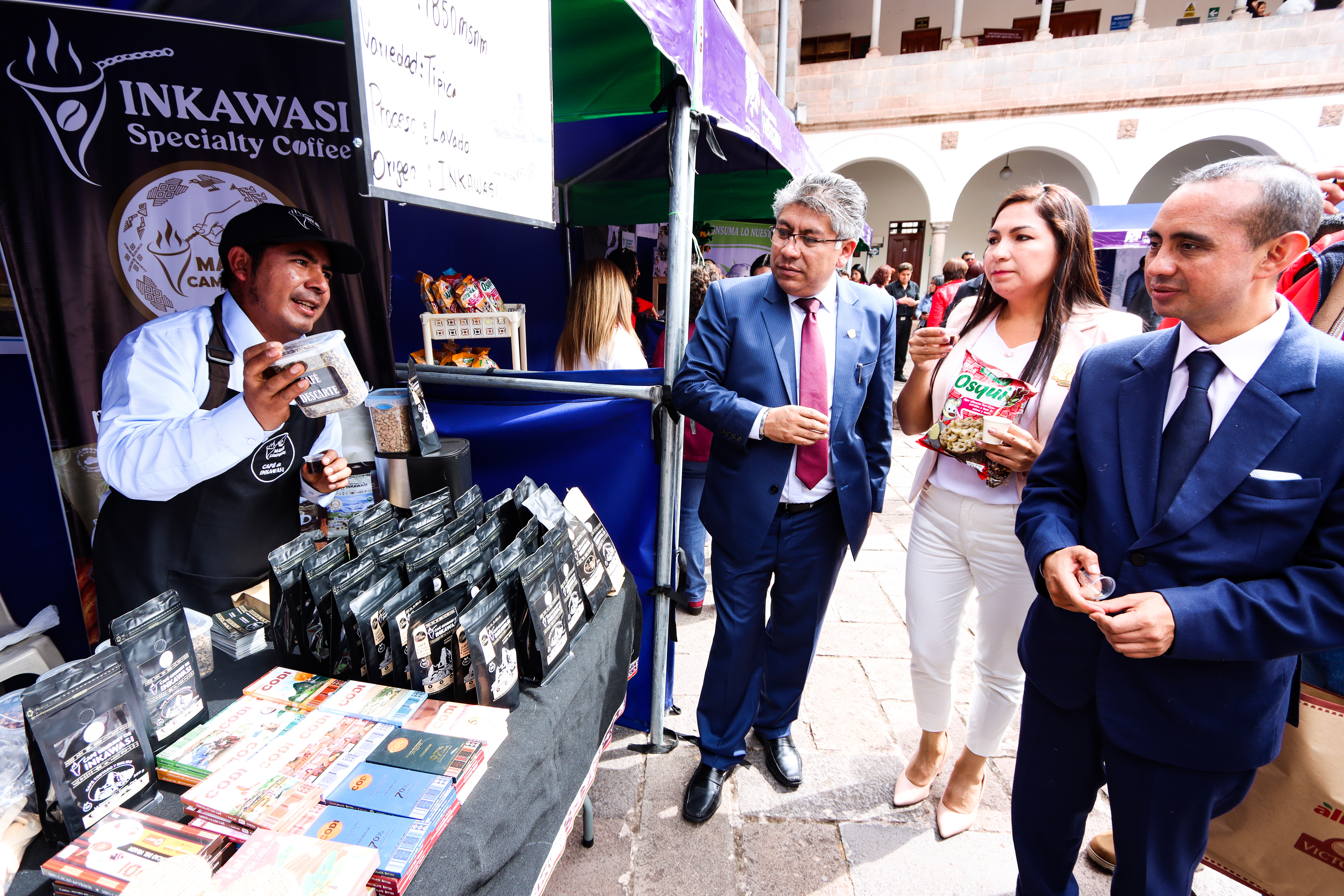 Participación de productores en la cumbre