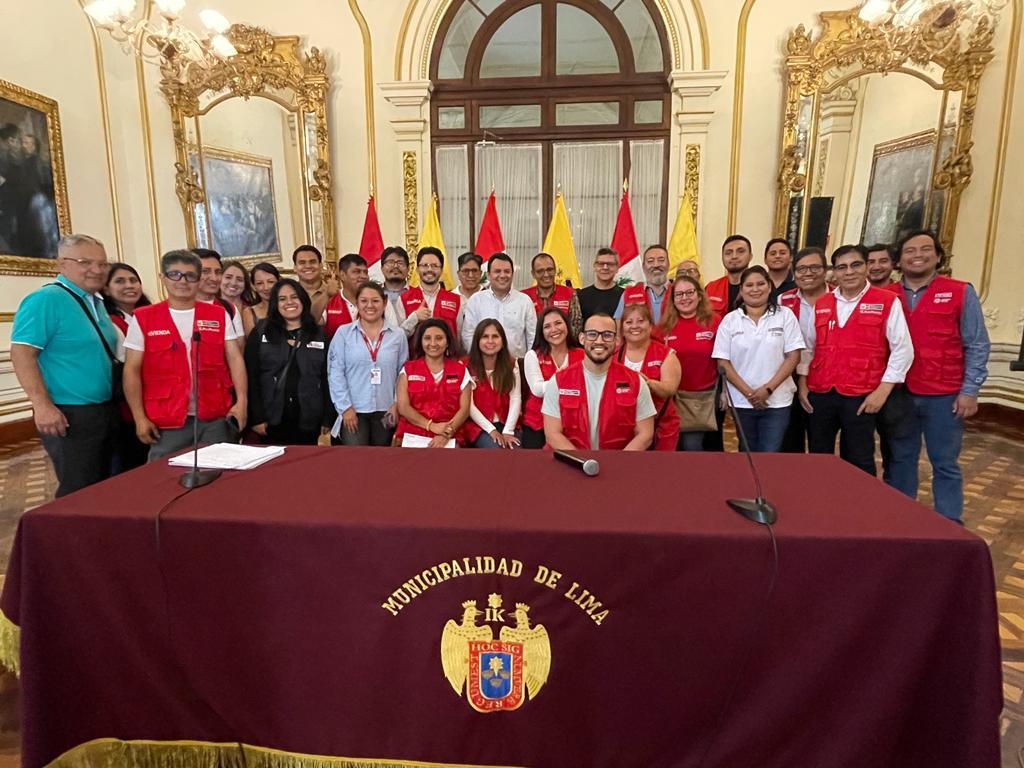 MVCS fortalece capacidades de equipos de la Municipalidad de Lima para mejorar empadronamiento de población afectada por emergencias