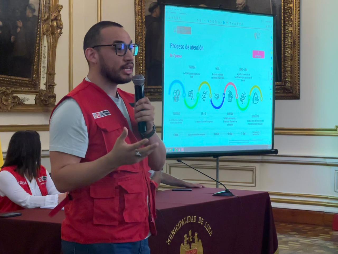 MVCS fortalece capacidades de equipos de la Municipalidad de Lima para mejorar empadronamiento de población afectada por emergencias