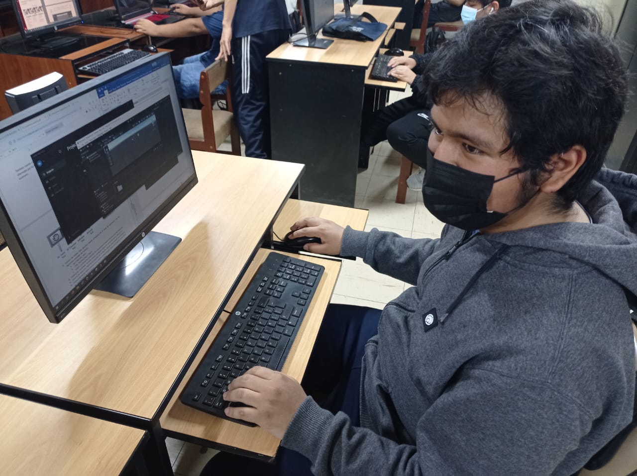 Gustavo Calizaya, talento de Beca Continuidad.