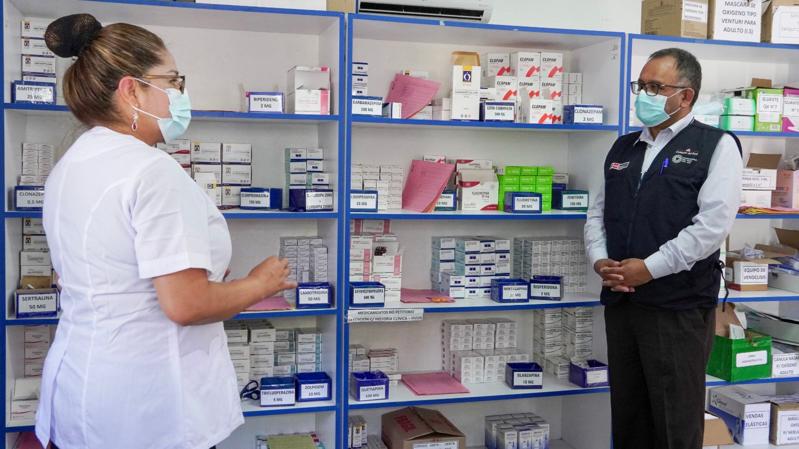 Para la atención de pacientes del Instituto Nacional de Oftalmología, Hospital Santa Rosa y Hospital Víctor Larco Herrera