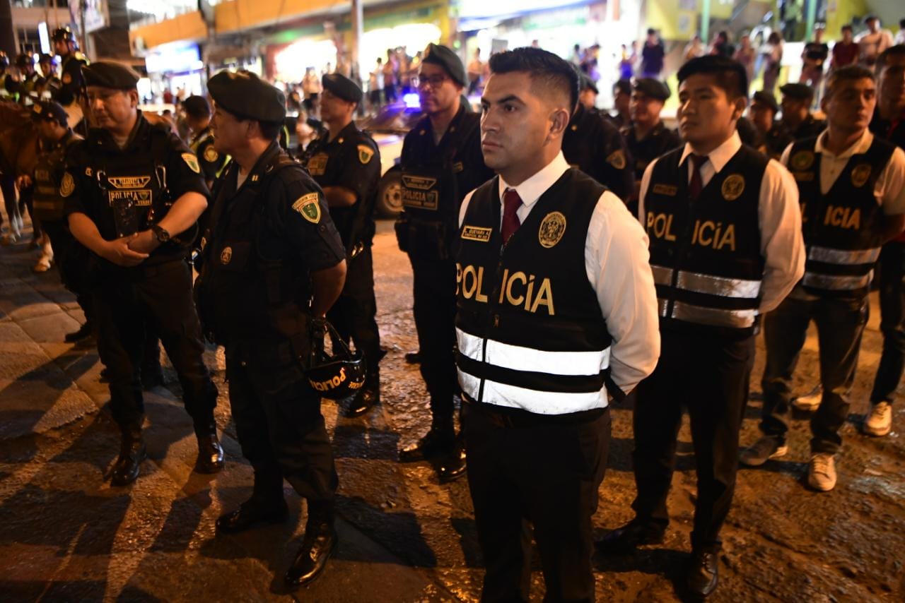 Sector Interior despliega 2500 policías en megaoperativo en Independencia, Lince, La Victoria y Chorrillos
