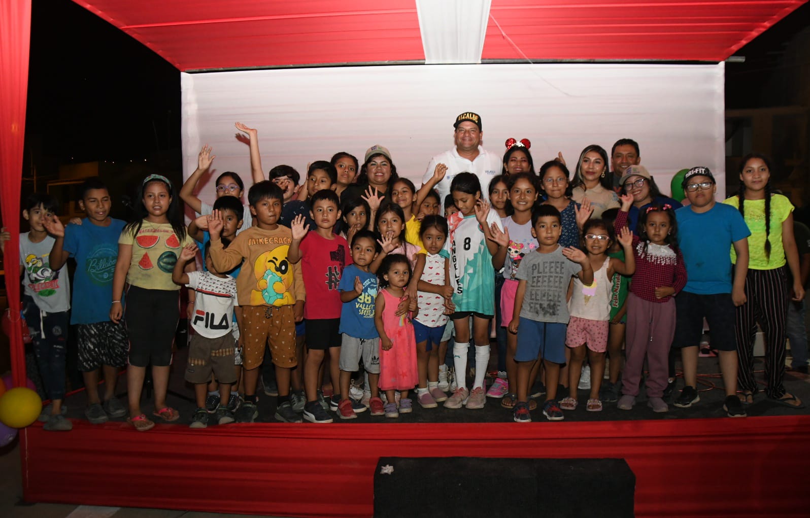 Con los niños