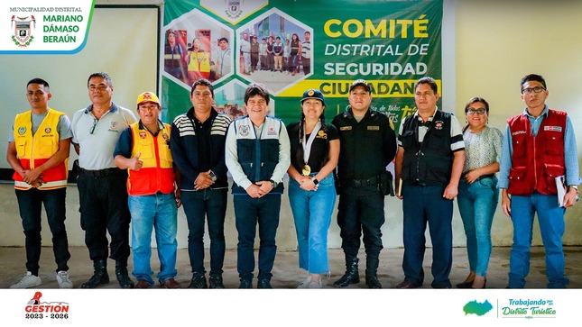 Seguridad ciudadana es tarea de todos.