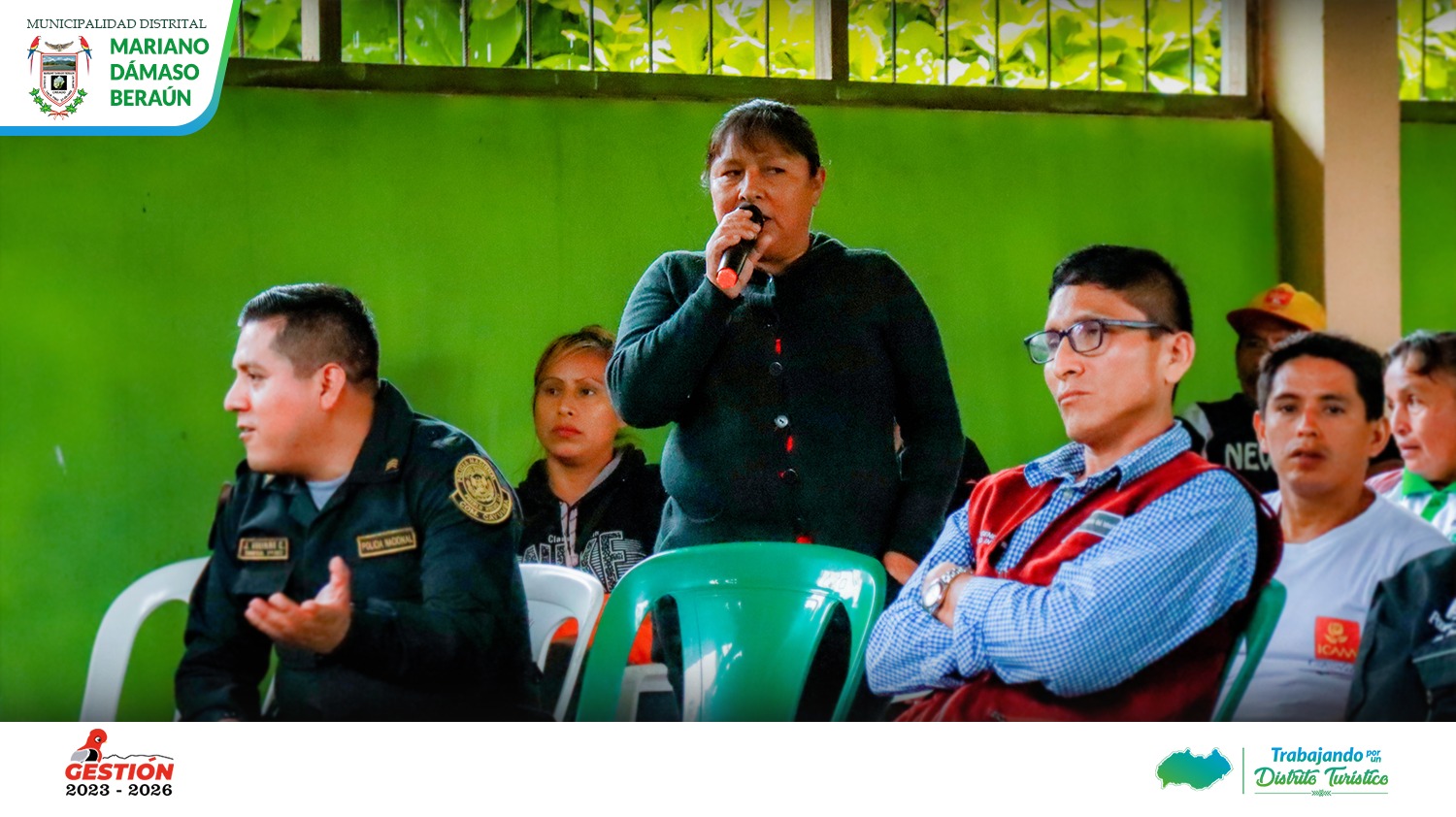 Seguridad ciudadana es tarea de todos.