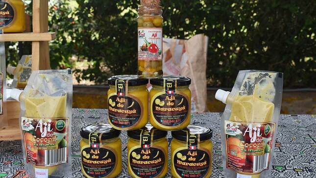 Producto ofrecido en feria “Perú Produce” en Villa El Salvador