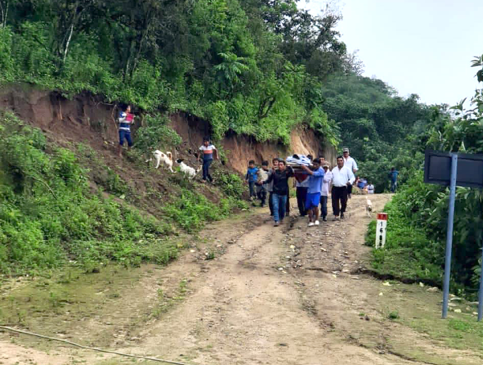 Adulto mayor de Cañaris fue trasladado de emergencia a Chiclayo por puente aéreo.