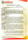 Vista preliminar de documento Ordenanza Municipal N° 010-2023-MDQ - EXONERACION DEL 50% DEL DERECHO DE TRAMITE POR CONSTANCIA DE POSESIÓN DE MANERA TEMPORAL