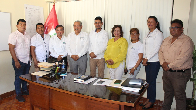 Ing. Jaider Delgado, sostuvo reunión con representantes de la Universidad Nacional De Frontera.