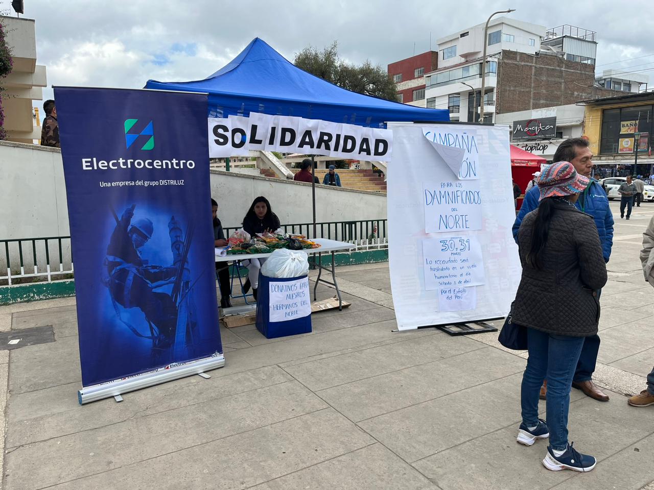 El punto de acopio será en la Plaza Huamanmarca este jueves 30 y viernes 31 de marzo en el horario de 9 de la mañana hasta las 6 de la tarde.