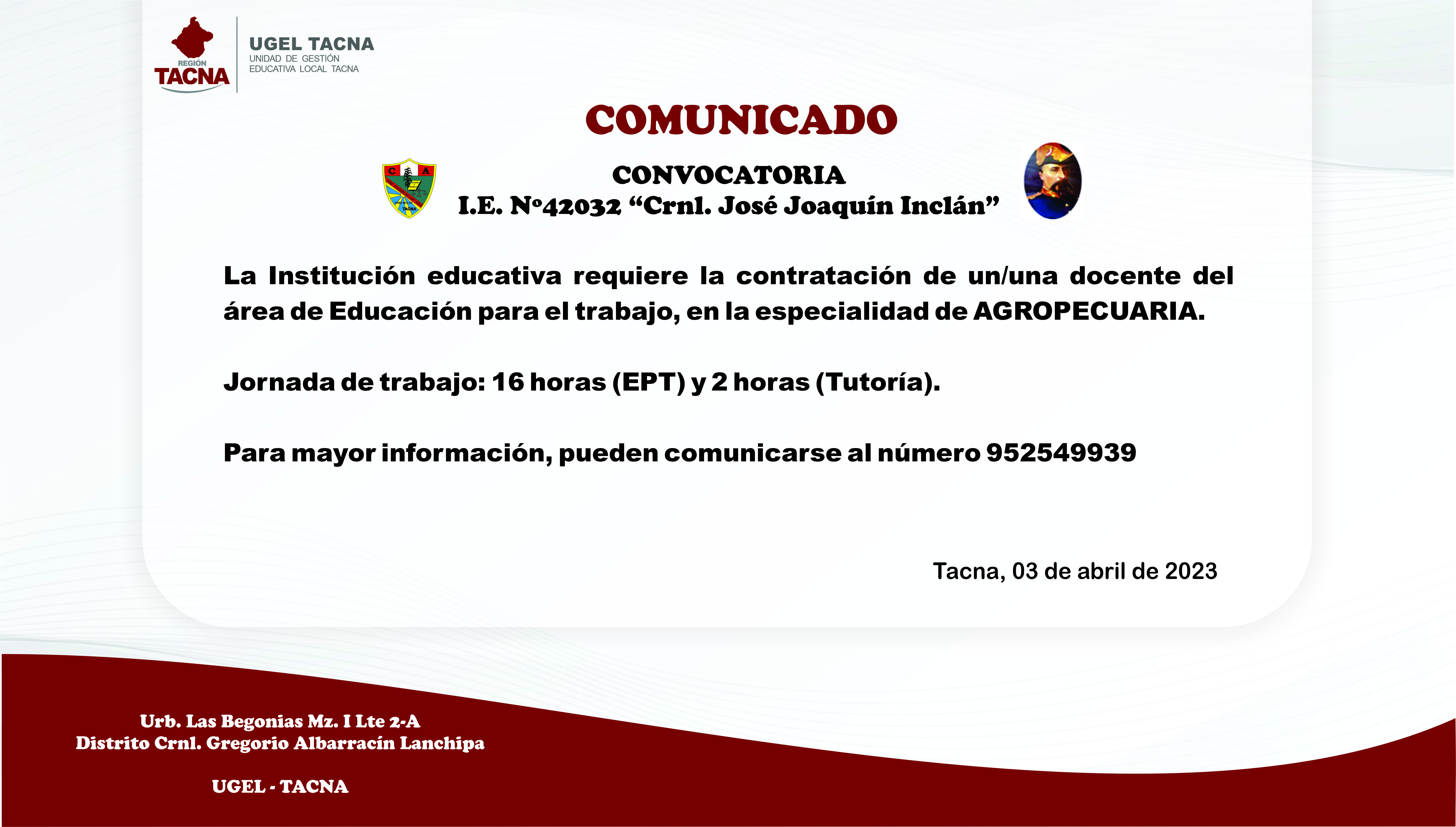 Archivo PDF de comunicado