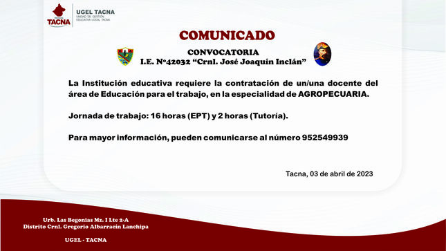 Archivo PDF de comunicado