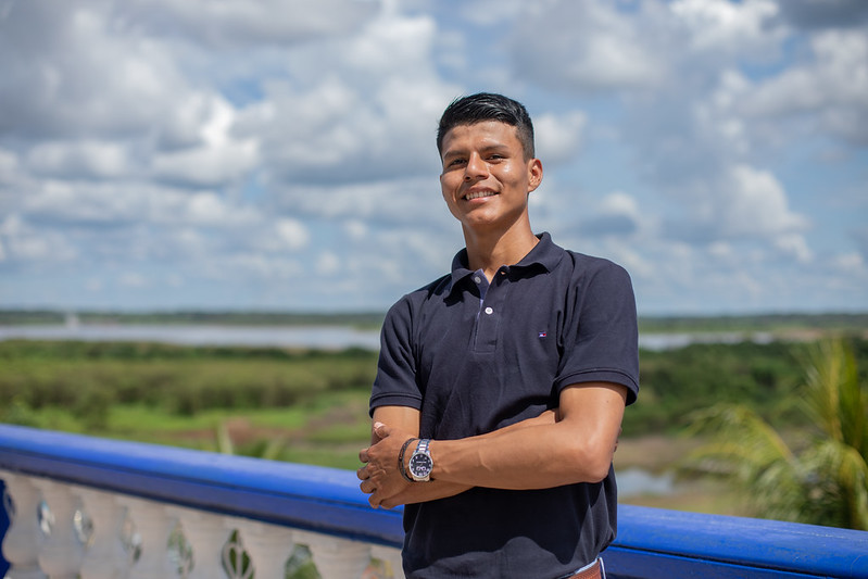 Raúl Perez, talento de Iquitos.