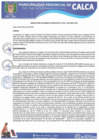 Vista preliminar de documento RESOLUCION DE GERENCIA MUNICIPAL N° 026-2023-MPC-GM
