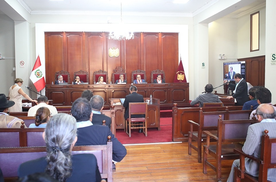 Veintiún causas quedan al voto en audiencia pública del TC