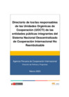 Vista preliminar de documento Directorio de las UOCTI del Sistema Nacional Descentralizado de CINR  marzo 2023