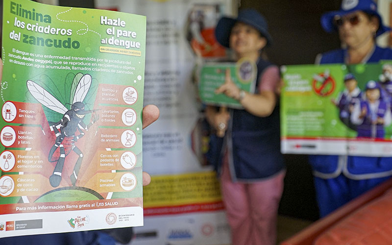 Foto 4 de Más de 10 mil vecinos de Jesús María reciben sesiones educativas para la prevención en dengue