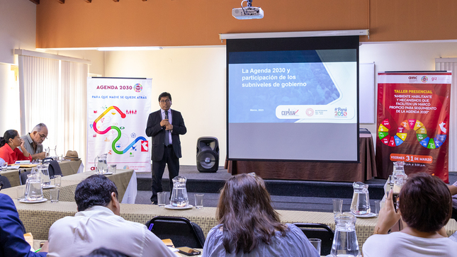 Ceplan reafirma compromiso para lograr el desarrollo sostenible del país al 2050