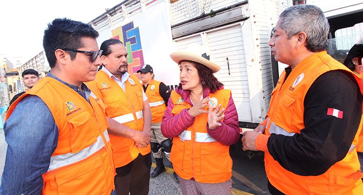 Gore Lima reparte cerca de 47 toneladas de ayuda humanitaria en zonas impactadas por huaicos y lluvias