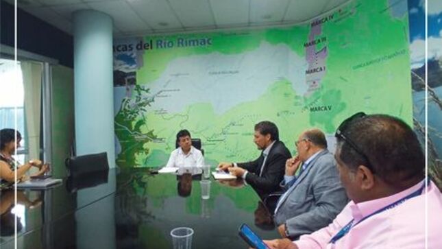 donde trataron temas relacionados al apoyo de agua potable para la Zona Este del distrito, así como la dotación de agua residual para riego de áreas verdes para tener nuevamente hermoso nuestro San Bartolo, entre otros temas.
