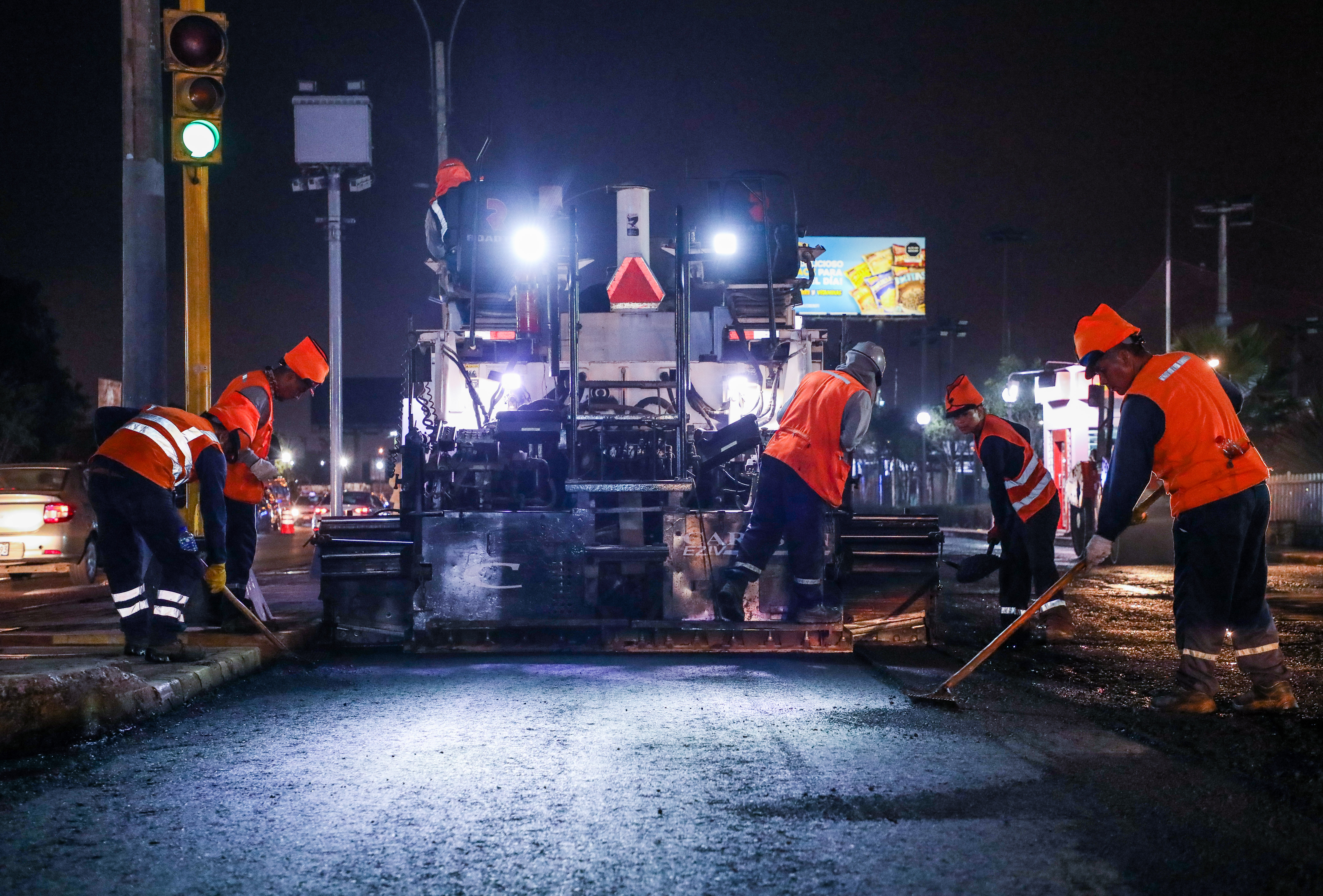 Trabajando con el pie en el acelerador, la autoridad chalaca inspeccionó los trabajos de refacción y mejoramiento integral de esta importante vía del Callao.