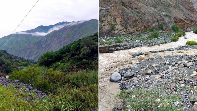 Región Lima presenta 16 distritos en riesgo muy alto tras lluvias de moderada a extrema intensidad