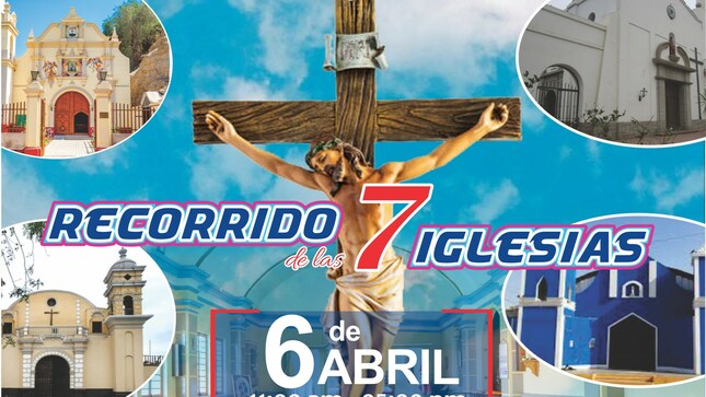VIVE LA SEMANA SANTA EN HUAURA VISITANDO LAS  7 IGLESIAS EL JUEVES SANTO
