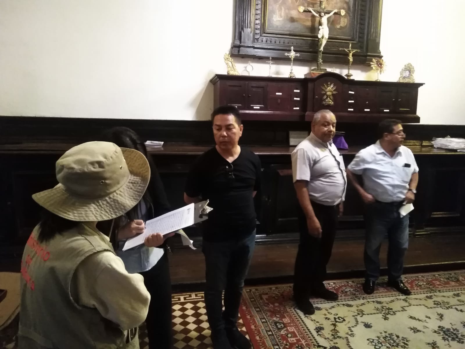 Ministerio de Cultura realizó operativos de prevención en inmuebles eclesiásticos con condición de patrimonio cultural en el centro de Lima