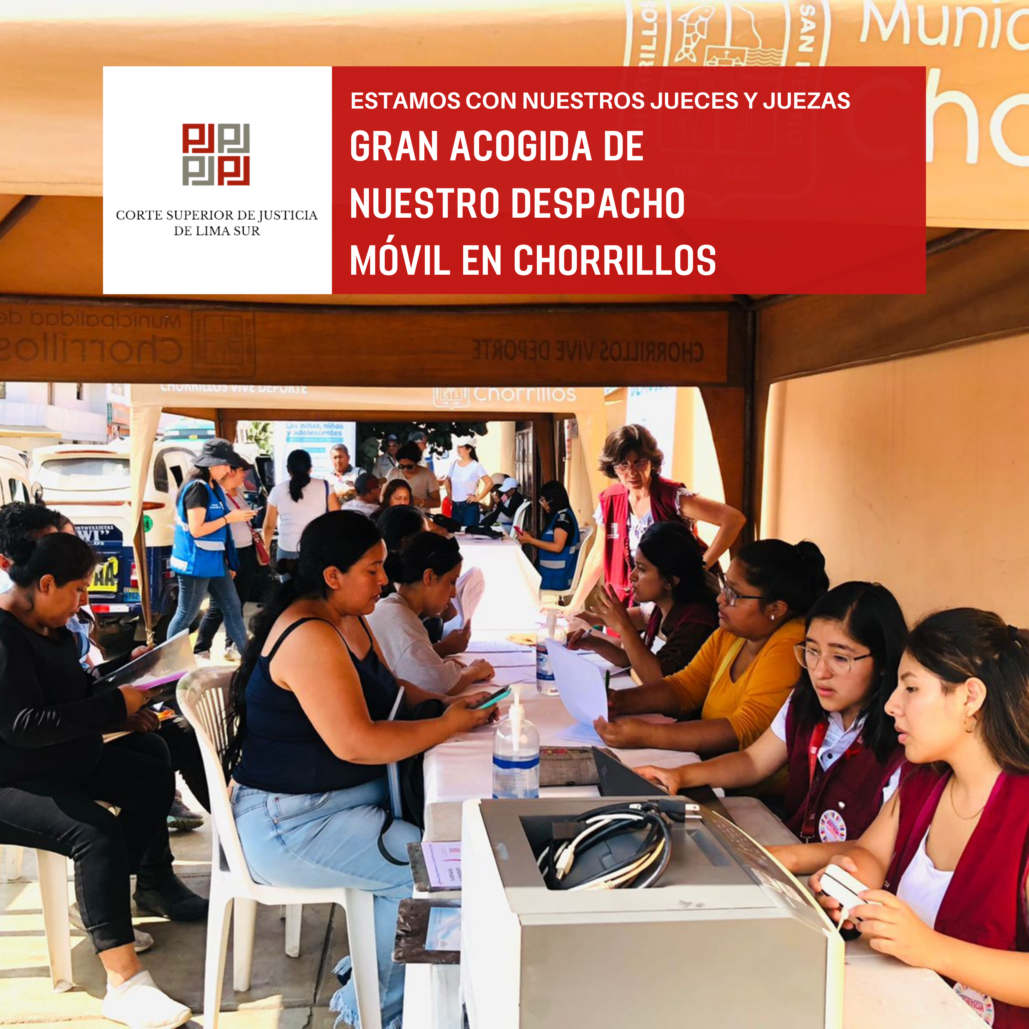Volvió nuestro Despacho Móvil y llegó al distrito de Chorrillos