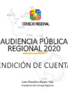 Vista preliminar de documento Presentación del Consejo Regional 2020