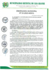 Vista preliminar de documento Ordenanza Municipal N° 03-2023