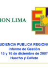 Vista preliminar de documento Presentación Gerente General 2007