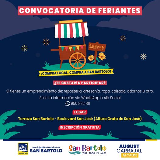 Compra Local, compra a San Bartolo