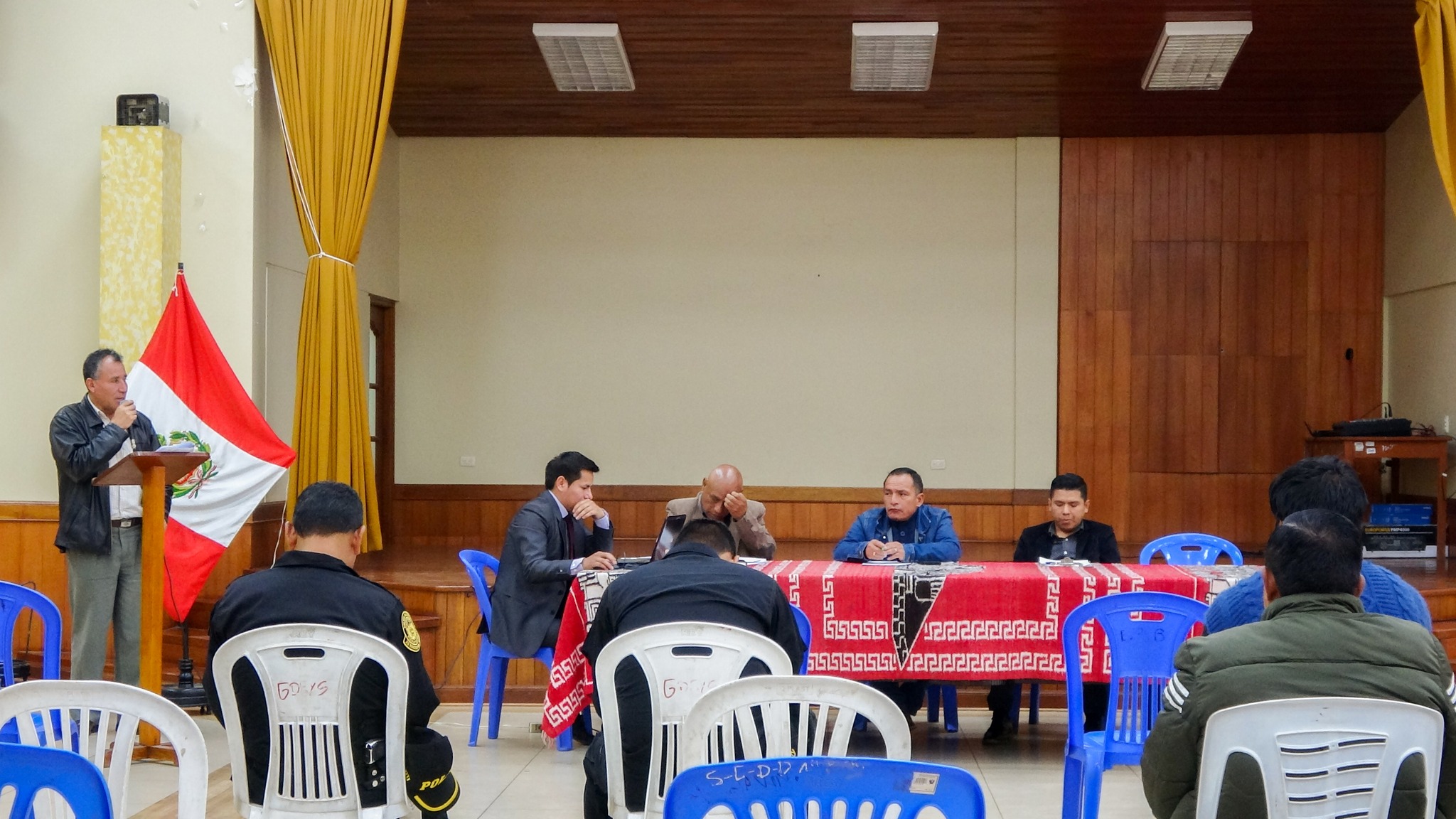 Primera consulta publica de los avances CODISEC Chavรญn de Huรกntar 2023