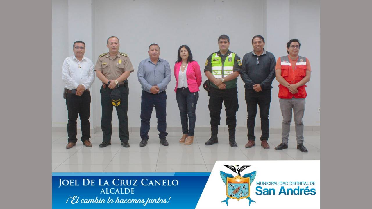 Alcalde Joel De La Cruz Canelo Participó De La Consulta Ciudadana A Través De La Coprosec En Pisco