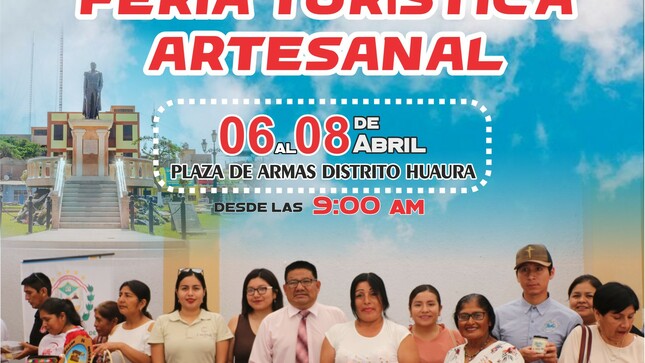 VIVE SEMANA SANTA EN EL HISTORICO DISTRITO DE HUAURA CON LA “FERIA TURÍSTICA ARTESANAL”