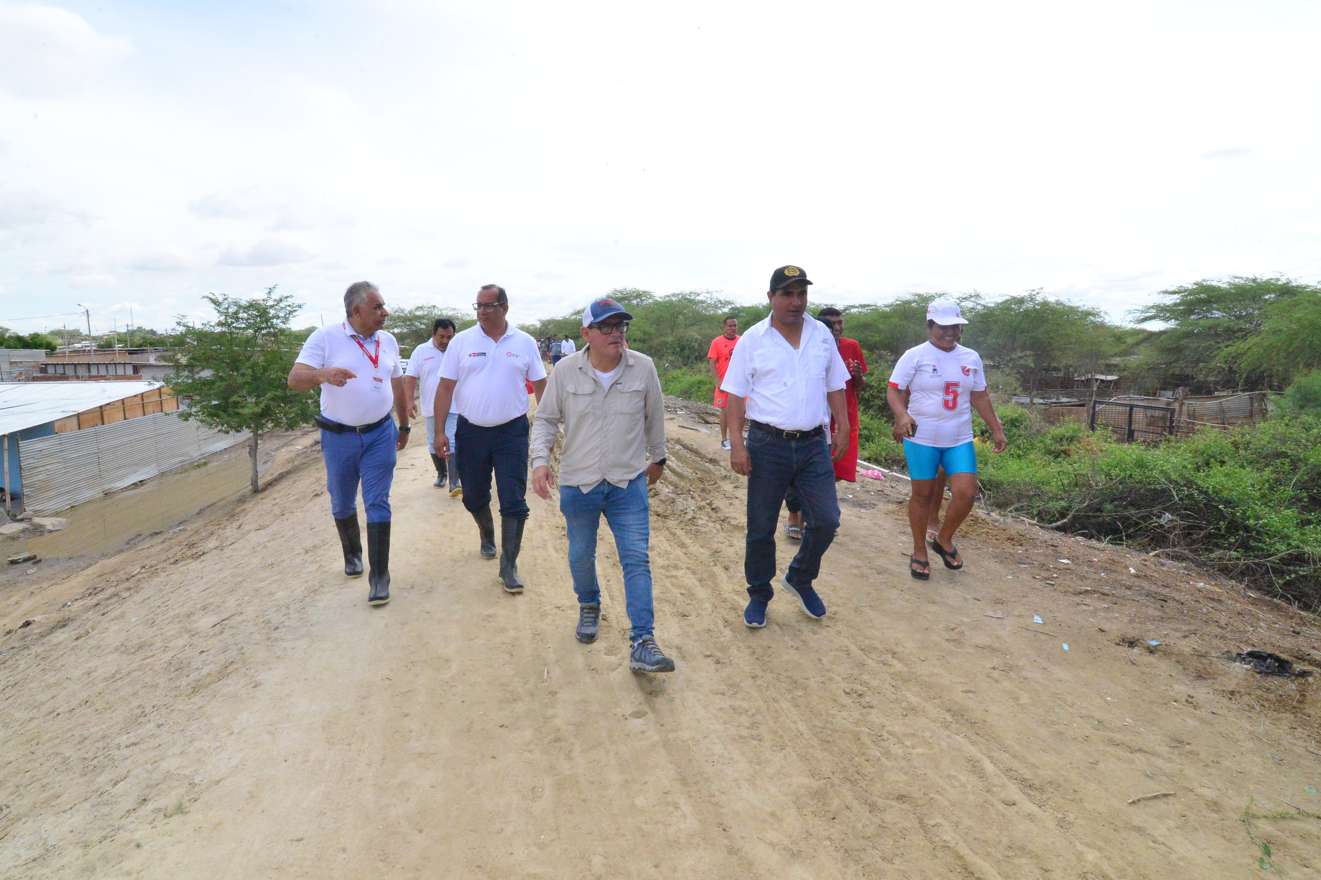 Las autoridades constataron que no se salió el rio en este sector, rumor difundido entre la población
