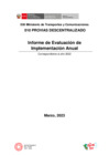 Vista preliminar de documento Informe de Evaluación de Implementación Anual del POI correspondiente al año 2022.