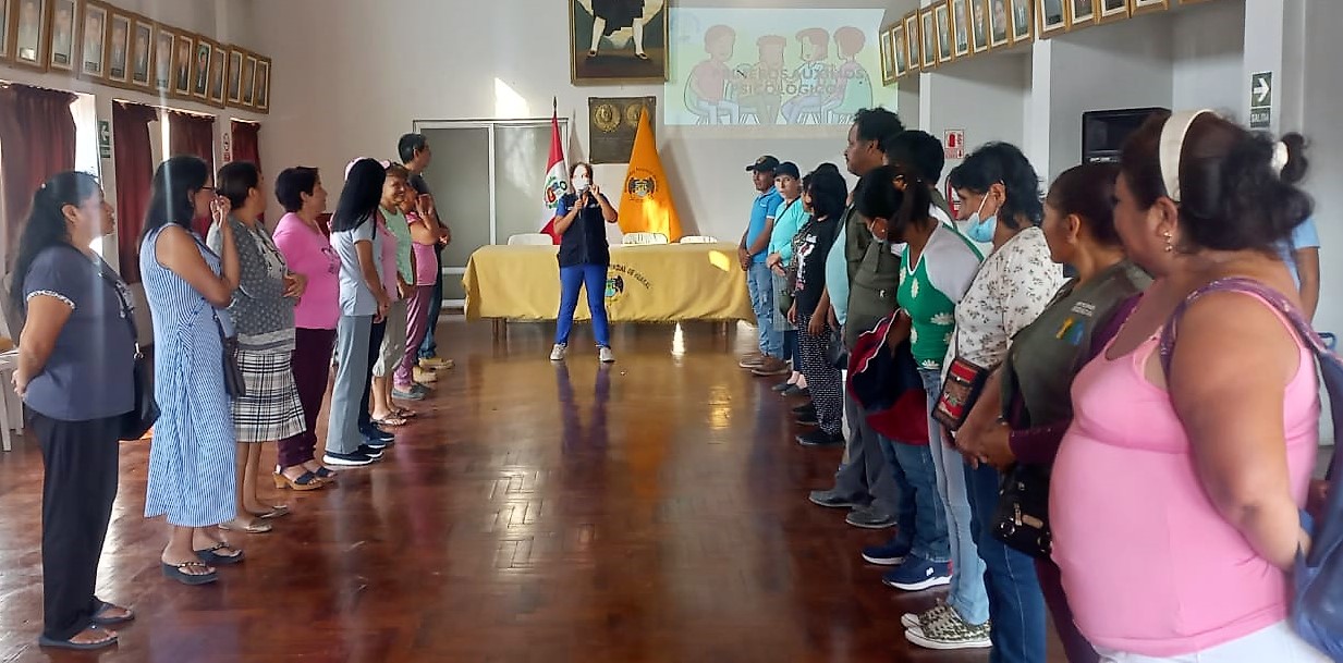 Municipalidad provincial de Huaral capacitó a juntas vecinales en el marco del programa "Comunidad Empoderada"